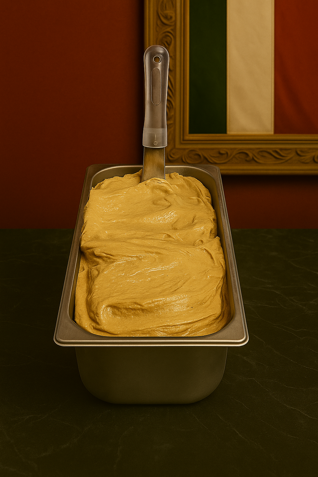 Gelato sabor Caramelo Salado