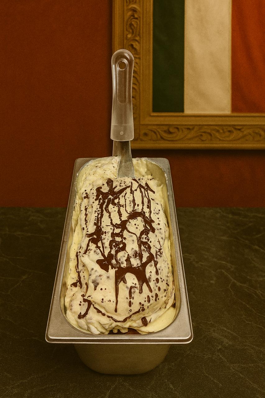 Gelato sabor Stracciatella